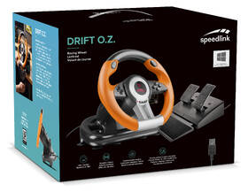 Volant Speed Link DRIFT O.Z. Racing Wheel PC černý/oranžový

 obrázek produktu 4 z 4
