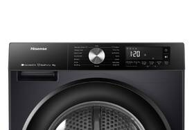 Set výrobků Hisense WF3S8043BB3 + DH3S802BB3 černá barva
