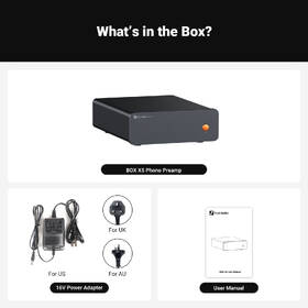 Gramofonový předzesilovač Fosi Audio Box X5 černý

 obrázek produktu 9 z 9