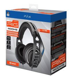 Headset Nacon RIG 400HS pro PS4, PS5 černý

 obrázek produktu 3 z 3