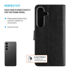 Pouzdro na mobil flipové FIXED Opus na Samsung Galaxy S25 černé

 obrázek produktu 2 z 7