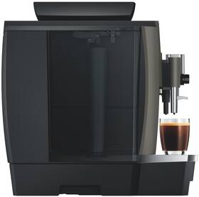 Automatický kávovar Jura W8 Dark Inox šedá barva
