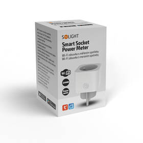 Chytrá zásuvka Solight Wi-Fi s měřením spotřeby bílá

 obrázek produktu 7 z 7