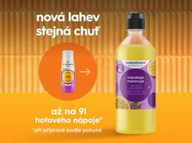Příchuť pro perlivou vodu SodaStream DC Maracuja Zero 440 ml 

 obrázek produktu 1 z 2