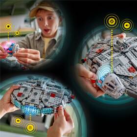 Stavebnice LEGO® Star Wars™ 75426 SMART Play™: Millennium Falcon™ 

 obrázek produktu 5 z 9