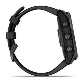 Chytré hodinky Garmin fenix 7X Sapphire Solar - Titan Carbon Gray/Black Silicone Band 

 obrázek produktu 9 z 10