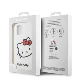 Kryt na mobil Hello Kitty IML Head na Apple iPhone 12/12 Pro bílá barva
