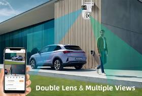 IP kamera IMMAX NEO LITE SMART Security DOUBLE , 355° 90°, Wi-Fi, Tuya bílá

 obrázek produktu 4 z 12