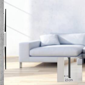 Držák TV Hama fixní, pro úhlopříčky 46" až 100", nosnost 75 kg černý

 obrázek produktu 7 z 8