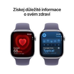 Chytré hodinky Apple GPS + Cellular 46mm stříbrný hliník - mlžně fialový sportovní řemínek - M/L 

 obrázek produktu 4 z 7