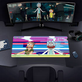 Podložka pod klávesnici a myš FSH Rick and Morty Glitched, XL fialová

 obrázek produktu 4 z 6