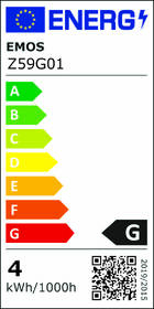 Žárovka LED EMOS DECO S123 "GRADIENT", 4W, 150 lm, E27, teplá bílá+ 

 obrázek produktu 1 z 6