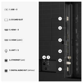 Televize Hisense 65A7S 

 obrázek produktu 8 z 11