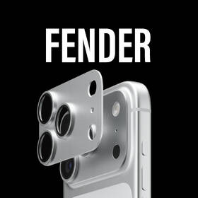 Tvrzené sklo PanzerGlass FENDER na Apple iPhone 18 Pro, ochranný hliníkový prvek fotoaparátu stříbrné

 obrázek produktu 6 z 6