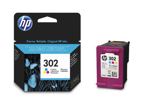 Inkoustová náplň HP 302, 165 stran vícebarevná

 obrázek produktu 1 z 5
