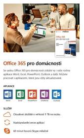  Microsoft 365 pro rodiny, všechny jazyky - elektronická licence 
