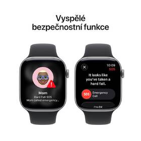 Chytré hodinky Apple GPS + Cellular 46mm vesmírně šedý hliník - černý sportovní řemínek - M/L 

 obrázek produktu 5 z 7