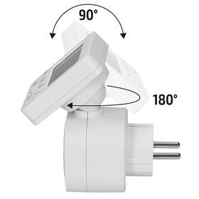 Spínač časový Solight DT35, digitální bílý

 obrázek produktu 4 z 6