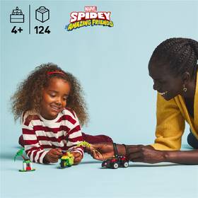 Stavebnice LEGO® Marvel Spidey a jeho úžasní přátelé 11198 Spin, Electro a honička s dinosauřím vozidlem 

 obrázek produktu 9 z 9
