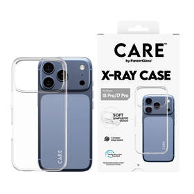 Kryt na mobil PanzerGlass CARE na Apple iPhone 18 Pro / 17 Pro X-Ray průhledný

 obrázek produktu 2 z 4