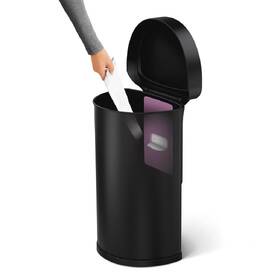 Bezdotykový odpadkový koš Simplehuman ST2044, 45 l černý

 obrázek produktu 7 z 9