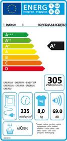 Sušička prádla Indesit IDPE G45 A1 ECO (EU) bílá

 obrázek produktu 1 z 3