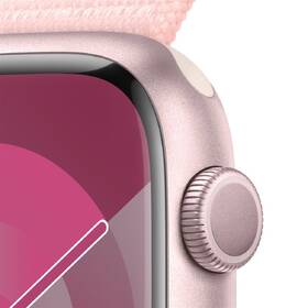 Chytré hodinky Apple GPS 45mm pouzdro z růžového hliníku - světle růžový provlékací sportovní řemínek 

 obrázek produktu 2 z 9
