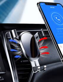 Držák na mobil WG 35, do mřížky černý

 obrázek produktu 4 z 5