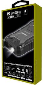Powerbanka Sandberg Survivor 20000 mAh černá

 obrázek produktu 6 z 6