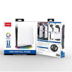Stojan iPega P5S025S vertikální s RGB pro PS5 Slim černý

 obrázek produktu 5 z 5