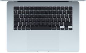 Notebook Apple CTO 15" M4 10× GPU, 16GB, 2TB, CZ - blankytně modrý 

