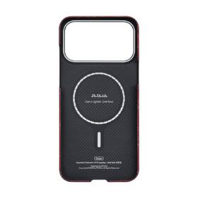 Kryt na mobil Pitaka Ultra-Slim Monogram na Apple iPhone 17 Pro Max červený

 obrázek produktu 3 z 5