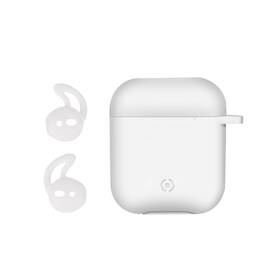Pouzdro Celly Aircase pro Apple AirPods + nástavce do uší bílý

 obrázek produktu 1 z 3