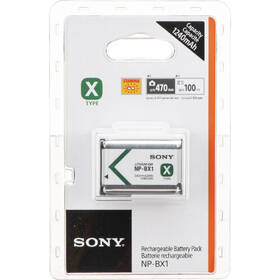 Baterie Sony NP-BX1 pro CyberShot, 1240 mAh, 3,6V 

 obrázek produktu 3 z 3