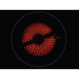 Sklokeramická varná deska Electrolux EHF6342XOK černá barva
