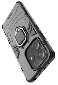 Kryt na mobil Lenuo Armor na Xiaomi Redmi Note 14 5G černá barva
