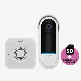 Videozvonek Omajin by Netatmo Wireless Video Doorbell černý/bílý

 obrázek produktu 11 z 11