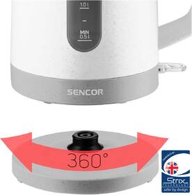 Rychlovarná konvice Sencor SWK 1738WH, 1,7 l bílá

 obrázek produktu 6 z 15