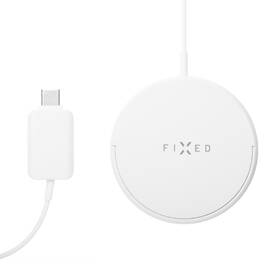 Bezdrátová nabíječka FIXED MagPad s podporou uchycení MagSafe bílá

 obrázek produktu 1 z 9