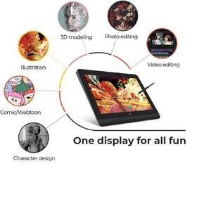 Grafický tablet XPPen Artist Pro 14  (2. generace) + RC černá barva
