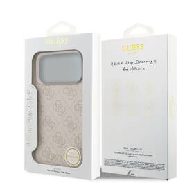Kryt na mobil Guess 4G Charm Tone on Tone na Apple iPhone 17 Pro Max růžový

 obrázek produktu 6 z 6