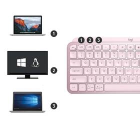 Klávesnice Logitech MX Keys Mini, US růžová

 obrázek produktu 5 z 8