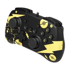 Gamepad HORI HORIPAD Mini pro Nintendo Switch - Pikachu Black & Gold 

 obrázek produktu 1 z 4