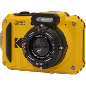 Digitální fotoaparát Kodak PIXPRO WPZ2 + 2× akumulátor + 16GB karta žlutý

 obrázek produktu 7 z 11