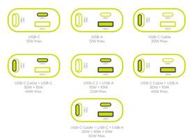 Adaptér do auta Mobile Origin 3in1 50W CA27 - USB-C, USB-A + USB-C kabel černý/šedý

 obrázek produktu 8 z 13