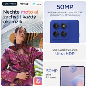 Mobilní telefon Motorola Edge 60 Pro 5G 12 GB / 512 GB modrý

 obrázek produktu 4 z 20