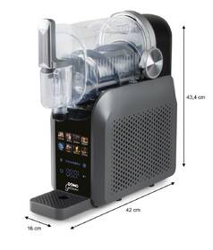 Výrobník ledové tříště Domo Slush maker GELISSIMO DO9308I šedý

 obrázek produktu 2 z 26