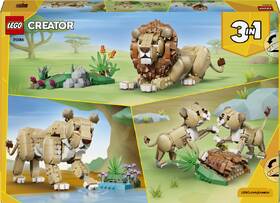 Stavebnice LEGO® Creator 3 v 1 31386 Divoká zvířata: Majestátní lev 

 obrázek produktu 3 z 8