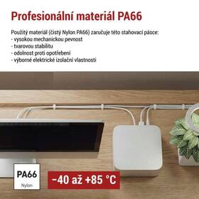 Stahovací pásky EMOS 300×3,5MM, 100KS bílé

 obrázek produktu 6 z 10