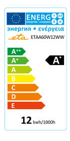 Žárovka LED ETA EKO LEDka klasik 12W, E27, neutrální bílá 

 obrázek produktu 1 z 3
